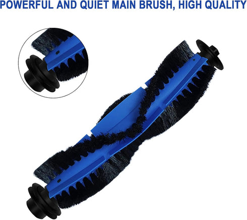 Spare Accessories Compatible for eufy 11S Max, G30, 30C Max, 15C Max, G32 Pro, Robotic Vacuum Replacements: 1 Roller Brush 4 Side Brushes 3 Unibod...