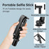 39" Selfie Stick Tripod with Remote, Cellphone Tripod Stand, 6 in 1 Wireless Bluetooth Portable Selfie Stick for iOS & Android Devices for iPhone,...