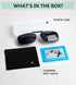 Eyekepper Metal Frame Rim Polarized Lens Clip On Sunglasses 56 * 34MM...