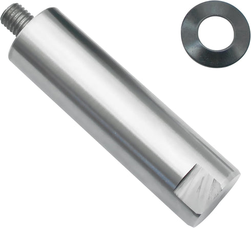 1" Post for Wood Lathe Tool Rest with 5" Total Length Including Thread, M10X1.5 Thread...