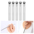 Piercing Needle Kit, Nose Piercing Needle, Holding Piercing Tool, Disposable Receiving Tubes Accessory for Nose (10mm)...