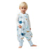 Duomiaomiao 0.5 TOG Toddler Sleep Sack 24-36 Months 100% Cotton Lightweight Baby Sleep Sack with Feet, Breathable Comfy Toddler Wearable Blanket...