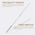 MyArtscape Artist Supplies Miniature Paint Brushes, Set of 12 for Detail & Fine Point Painting - use with Acrylic, Watercolor, Oil, Gouache - for ...