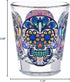 Culver Sugar Skulls Decorated Shot Glasses, 1.75-Ounce, Set of 4...