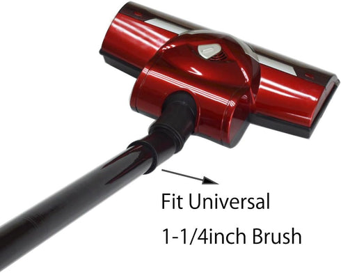 EZ SPARES 2PCS Universal Plastic Tube 19.6-Inch Extension Wands 1-1/4inch Vacuum Cleaner Accessory 38.5-inch Extension Wand Kit...