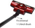 EZ SPARES 2PCS Universal Plastic Tube 19.6-Inch Extension Wands 1-1/4inch Vacuum Cleaner Accessory 38.5-inch Extension Wand Kit...