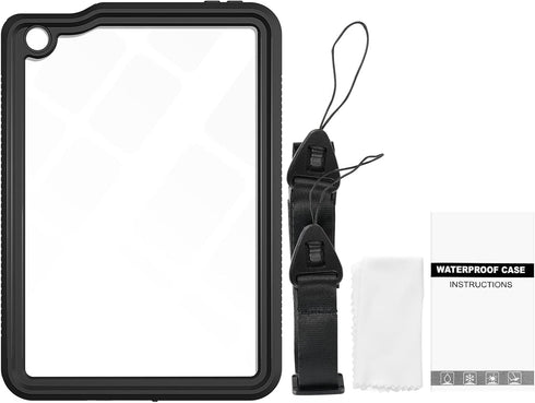 AICase iPad Mini 6 2021 (6th Generation) 8.3 Inch Waterproof, Dustproof, Shockproof Case Cover with 360 Full-Body Protection, with Lanyard...
