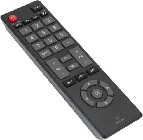 NH315UP Replacement Remote Control Applicable for Sanyo LCD LED TV FW50D36F FW40D36F FW43D25F FW55D25F FW55D25F-B FW50D36FOM...