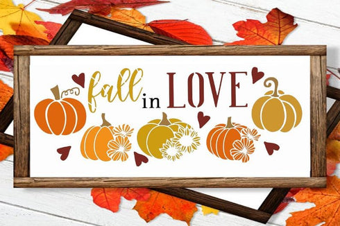 Fall Stencils Pumpkin Stencil Thanksgiving Stencil for Painting on Wood Autumn Thankful Stencils for Porch Wood Signs Door Canvas Fabric...