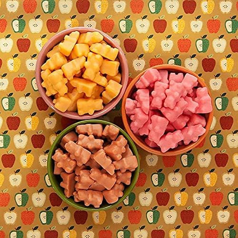 Happy Wax Fall Mix Premium Scented Natural, Non Toxic Soy Wax Melts – 6 Total Oz. of Scented Wax Melts. Includes: Fall Woods, Autumn Breeze, and P...