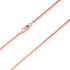 SEA OF ICE 925 Sterling Silver 2mm Twisted Rock Chain Anklet For Women, Size 9", 10" and 11"...