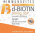 High Dose Biotin (as d-Biotin, USP) 100mg (Equivalent to 100,000mcg) 90 Capsules, High Potency...