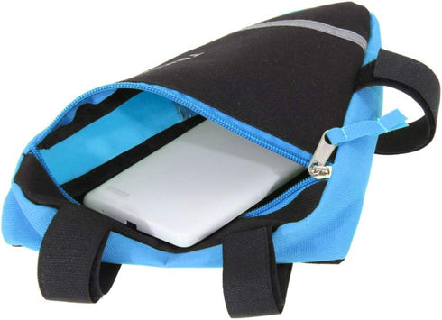 MOOCY Bike Frame Bag?Bike Storage Bag Bicycle Frame Pouch Bag for MTB Road Bike Cycling Bike Accessories(Blue)...