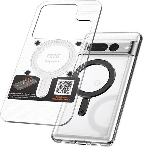 Spigen Magnetic Ring Plate Adapter for MagSafe Compatibile with MagSafe Accessories Wireless Charger for iPhone 15/14/13/12/11 Series, New Samsung...