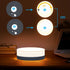 Portable LED Desk Lamp, Rotating Adjustable Brightness Wireless Desk Lamp, Puck Lights Rechargeable Battery Powered Magnetic Top Lamp, Suitable fo...