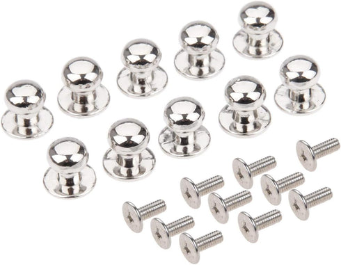 dophee 10Pcs Mini Drawer knobs Jewelry Box Wooden Cases Pulls Cabinet Cupboard Dresser Closet Chest Bin Handles, Zinc Alloy, 0.39"x0.43", Silver...