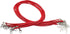10 Pieces 2mm Red Leather Cord Necklace with Lobster Clasp Ideal for Jewelry Making, Pendants, and Bracelets DIY Projects Beading Supplies...