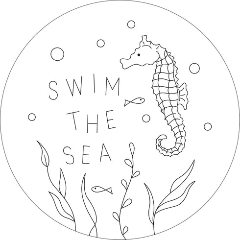 Nautical Embroidery Pattern Transfers (set of 10 hoop designs!)...
