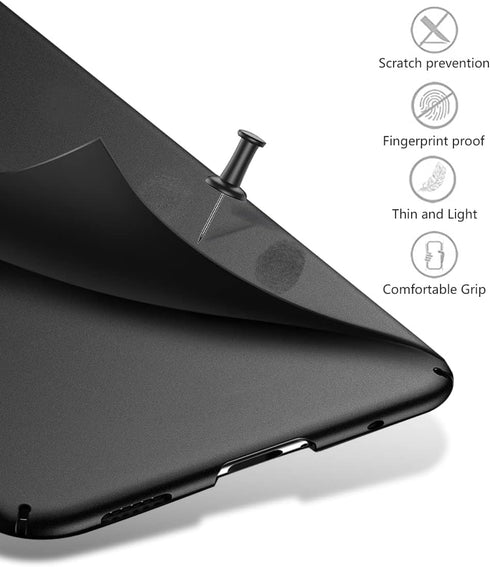 Bastmei for OnePlus 8T + 5G Case, Extremely Light Ultra-Light Super Slim Camera Protection Hard PC Cover Case for OnePlus 8T + 5G (Gravel Black)...