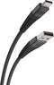 Scosche HDCAB4-SP Syncable HD USB to Type-C Charge & Sync Heavy Duty Cable 4-ft. Black...