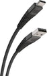 Scosche HDCAB4-SP Syncable HD USB to Type-C Charge & Sync Heavy Duty Cable 4-ft. Black...