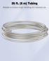Pawfly Aquarium Airline Tubing 26 Feet Standard Aquarium Air Tubing Tubing for Fish Tank Air Pump Flexible Kink-Resistant Pure PVC Hose for Aquari...