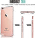 iPhone SE 2nd 2020 New/iPhone SE 3 2022, iPhone 8, iPhone 7 Case, Screen Protector Slim Shock Absorption Reinforced Corner Soft TPU Silicone Clear...