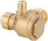 Air Compressor Check Valve, Male Thread 90 Degree Air Compressor Check Valve 3 Port Brass Spare Parts Tube Connector Pipe Joint Tool Replacement f...