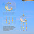 Artilady Moon Crystal Suncacher - Suncatchers for Windows Hanging Crystals and Healing Stones Dream Catcher Moon Wind Chimes Garden Outdoor Decor ...