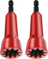 2 Pcs Wire Twister Tool for Drill, Wire Twister, Wire Twisting Tool, Drill Wire Twister, Wire Connector Driver Wire Connector Socket with 1/4 Chuc...