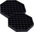 Drip Trays 6" Coffee Countertop Octagon Drip Tray Black Plastic Coffee Drip Tray With Honeycomb Grid, Pack of 2 (2 Pcs 6")...
