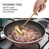 Stainless Steel Soup Ladle Spoon - Big Kitchen Spatula Turner Cooking Tool With Comfortable Grip (Gold)...