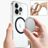 TENOC Universal Metal Ring Sticker Compatible with Magsafe/Magnetic Charger for iPhone/Samsung/Android All Cellphones, Magnetic Mount/Phone Holder...