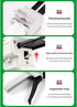 Dispensing gun AB glue gun 50ml two-component glue gun 2:1/1:1 epoxy glue gun dispensing gun, suitable for 1:1/2:1double cartridges, with 8pcs mix...