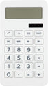 JAM PAPER Desktop Calculator - 10 Digit LCD Display - 3 3/4 x 6 3/4 Inches - White - Sold Individually...