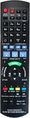 N2QAYB000979 Replaced Remote Fit for Panasonic Blu-ray Disc Player HDD Recorder DMRPWT540 DMR-PWT540 DMR-XW440, Sub Remote Control N2QAYB000980 N2...