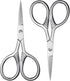 Professional Grooming Scissors, Small Scissors for Hair, Nose, Eyebrow Trimming, Facial, Mustache, Eyelashes. Precision Stainless Steel Scissors -...
