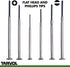 Precision Screwdriver Set (Set of 6 with Case) Flathead & Philips in 6 Different Sizes - Perfect Mini Screwdriver Bits for Jewelry Repair, Watch R...