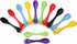 12Pcs Plastic Sporks Tritan Sporks 3 in 1 Travel Fork for Camping, Travel, Home, Restaurant (7 Inch)...