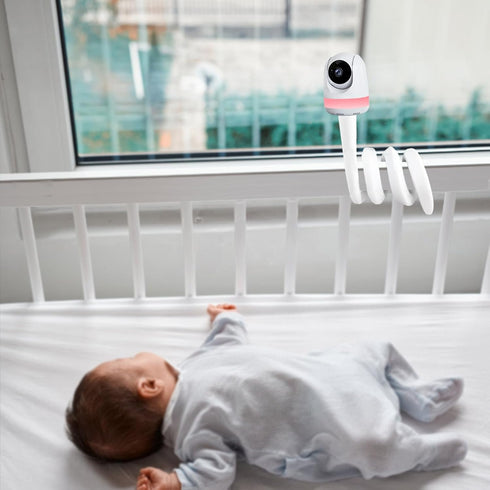 Baby Camera Mount Flexible Baby Monitor Holder Compatible with Babysense HD S2-2 / Max View Baby Cameras (17.5 inch/Camera Not Included)...