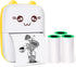 Mini Pocket Printer, Gifts for kids, Portable Thermal Printer for Pictures/Retro Photos/Receipts/Notes/Lists/Label/ Memo/QR Codes, Bluetooth Wirel...