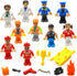 Toy People Figures with Tool for Kids Action Figures Playsets for Trains Cars Various Professions for Play House Wooden Train Track...