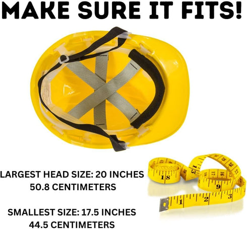 TorxGear Kids Durable White Hard Hat with Adjustable Straps - Construction Helmet for Ages 3 to 6 - Ideal for Any Little Builder...