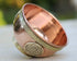 DharmaObjects Copper Offering Bowl Incense Burner Holder (3 Inches, Flower of Life)...