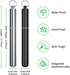 Airtight Aluminum Metal Storage Tube(3 Packs), Cute Small Pill Box Case Waterproof and Smell Proof Metal Tube Container Holder with Keychain, Fit ...