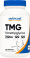 Nutricost TMG (Trimethylglycine) 750mg, 120 Capsules...