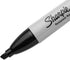 Sharpie 38264PP Permanent Markers, 5.3mm Chisel Tip, Black, 4/Pack...