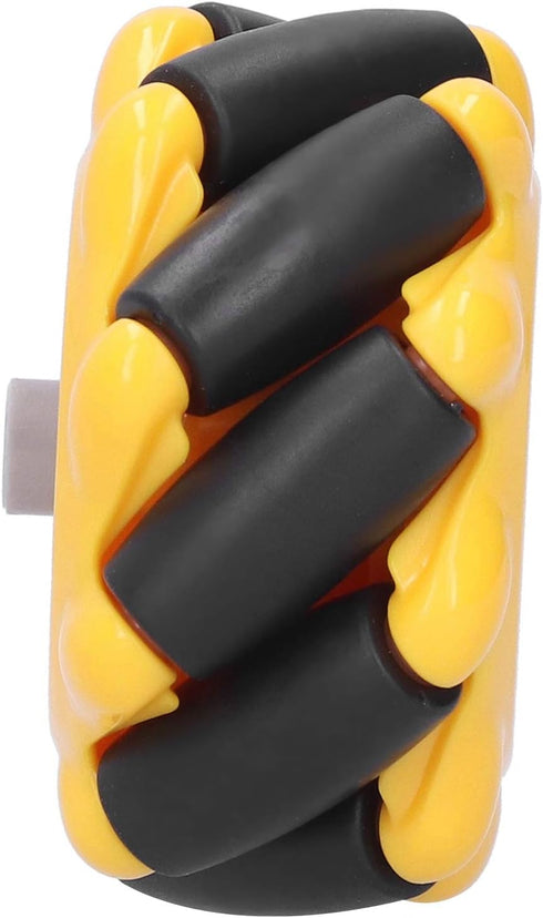 Fafeicy Mecanum Wheel, 60mm Omni-Directional Smart Robot Car Parts Accessories DIY Toy Components Compatible with Building Blocks and for TT Motor...