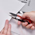 ESHATO 12 Pack Yarn Thread Craft Scissors Cutters for Sewing, 4.3 Inch Mini Small Snips Trimming Nipper for Office Home School Stitch DIY Supplies...