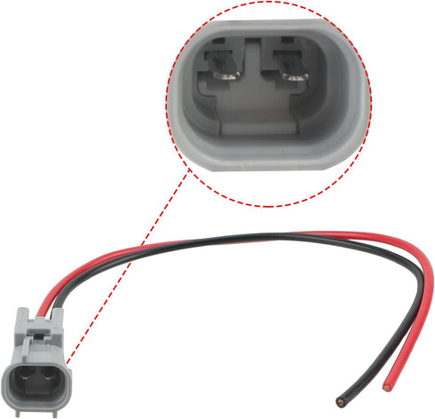 2pcs Fit for Toyota for Lexus Side Marker Light Pigtail Connector Wire Harness Cable Female and Male cable...
